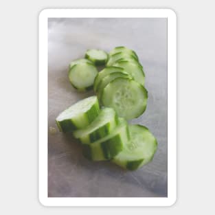 Cucumbers sliced Magnet